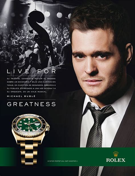 rolex ad with celebrities.